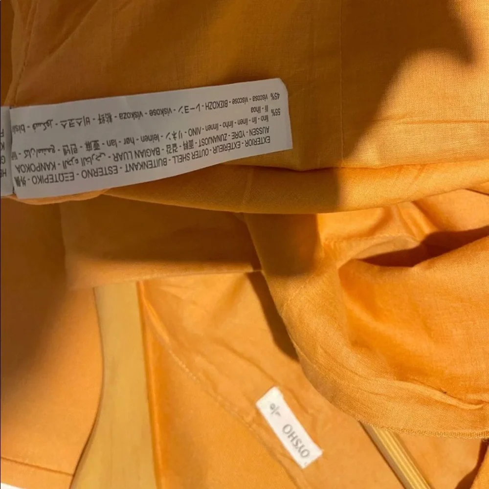 Oysho Linen matching Set